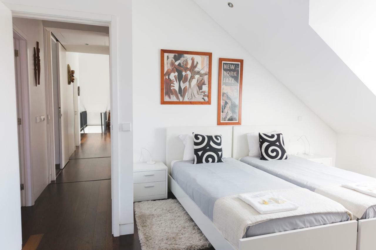 Aposentus - Downtown Porto Modern Penthouse Lägenhet Exteriör bild